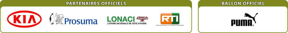 Partenaires de la Ligue 1 de Côte d'Ivoire